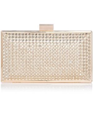 Aqua Crystal Minaudiere - Natural