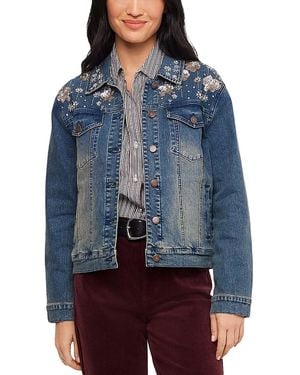 Karen Kane Embellished Jacket - Blue