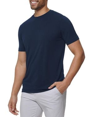 Mizzen+Main Knox Ss T-Shirt Solid - Blue