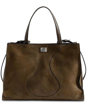 Zadig & Voltaire Jack Suede Tote - Brown