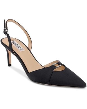 Badgley Mischka Roger Slingback Pumps - Blue