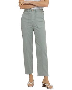 NYDJ Kasey Stovepipe Ankle Pants - Gray