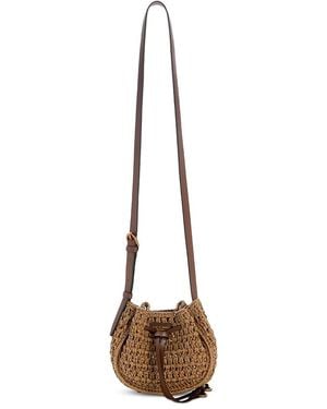 Rag & Bone River Small Crochet Crossbody - Natural