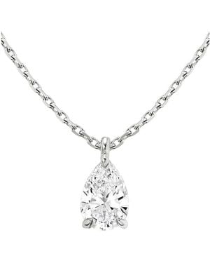 Vrai Solitaire Pendant - Metallic