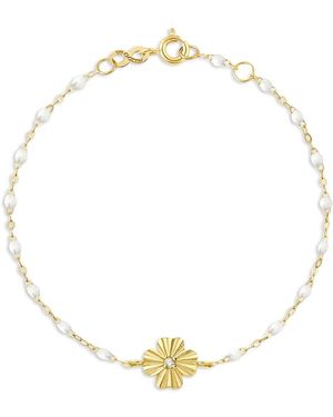 Gigi Clozeau 18K Classic Gigi Clover Lumiere Bracelet - Metallic