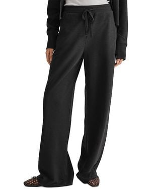 Splendid Winslow Wide Leg Drawstring Pants - Black