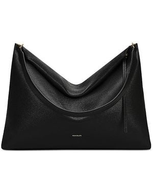 Wandler Penelope Large Leather Tote Bag - Black