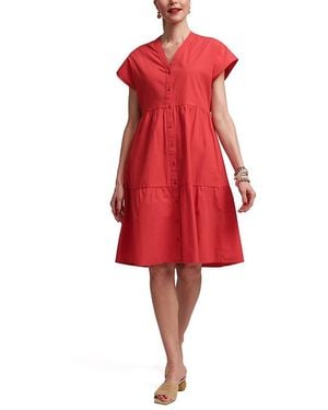 Frances Valentine Breezy Mini Dress - Red
