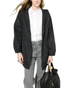 Gerard Darel Zelie Zipped Parka - Black