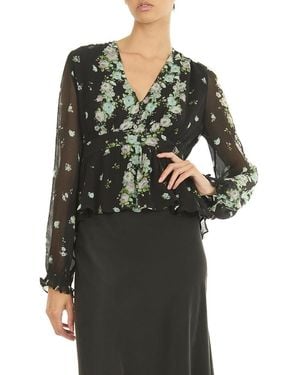 SECRET MISSION Emerson Blouse - Black