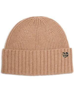 Barbour Annette Wool & Cashmere Knit Beanie - Natural