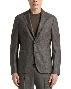 Peserico Textured Jacket - Gray