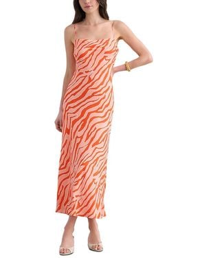 Toccin Lou Lou Slip Dress - Red