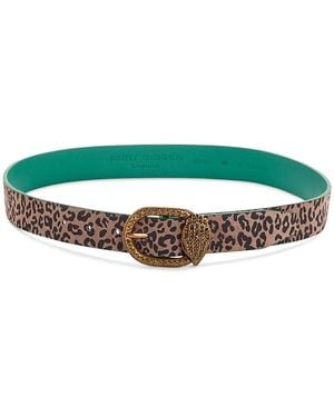 Kurt Geiger Mayfair Suede Belt - Green
