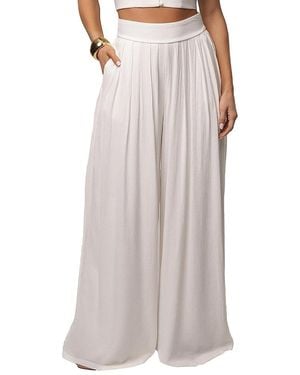 JLUXLABEL After Sunset Pleated Pants - White