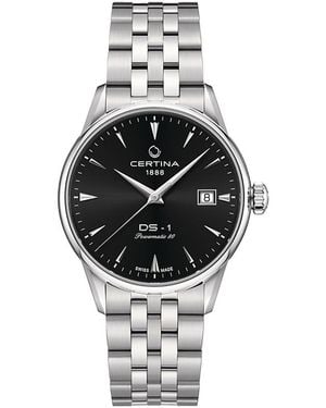Certina Ds-1 Watch, 38Mm - Metallic