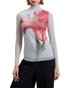 Ted Baker Pipya Mesh Top - White