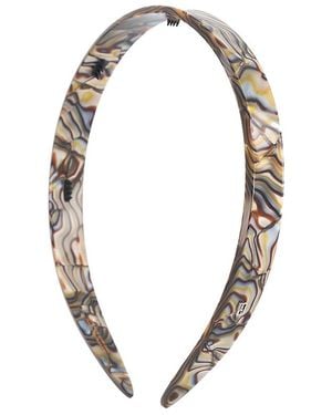 Alexandre De Paris Plaisance Acetate Headband - Metallic