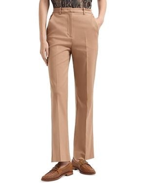 Emporio Armani Stretch Flare Leg Pants - Natural