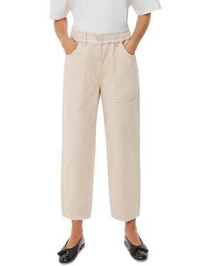 Whistles Tessa Casual Pants - Natural