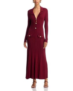 French Connection Knit Maxi Dress - Red