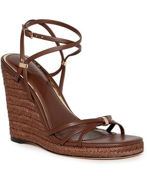 PAIGE Kylen Wedge Sandals - Brown