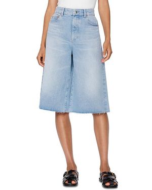 DL1961 Lucila Ultra High Rise Jean Shorts - Blue