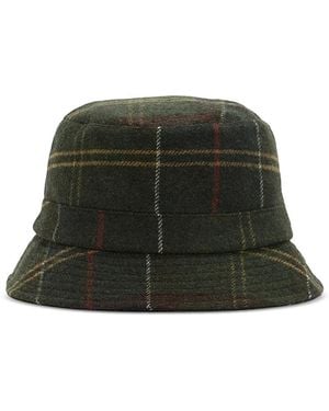 Barbour Heidi Tartan Bucket Hat - Green