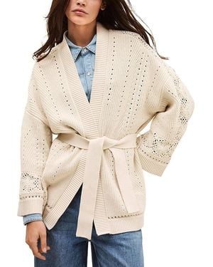 Ba&sh Perine Cardigan Sweater - Natural