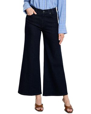 NIC+ZOE Joyride High Rise Ankle Flare Leg Jeans - Blue
