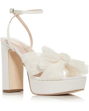 Loeffler Randall Platform Sandals - Natural