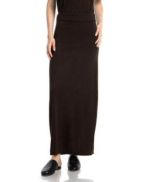 TOTEME Long Knit Skirt - Black