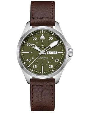 Hamilton Khaki Aviation Watch, 42Mm - Green