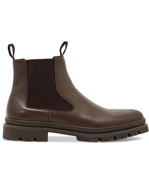 Reiss Huxley Smooth Leather Chelsea Boots - Brown