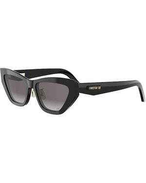 Dior C Cat Eye Sunglasses, 56Mm - Gray