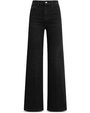 Joe's Jeans The Mia High Rise Wide Leg Jeans - Black