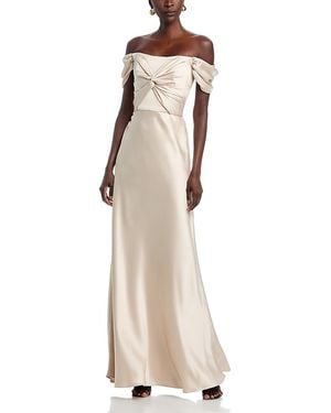 Amsale Whit Dress - Natural