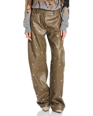 Stella McCartney Embellished Pants - Natural