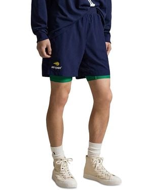 Polo Ralph Lauren Us Open 6 Ball Crew Shorts - Blue