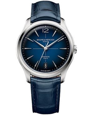 Baume & Mercier Clifton Automatic Watch, 39Mm - Blue