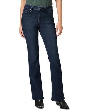 PAIGE Laurel Canyon High Rise Bootcut Jeans - Blue