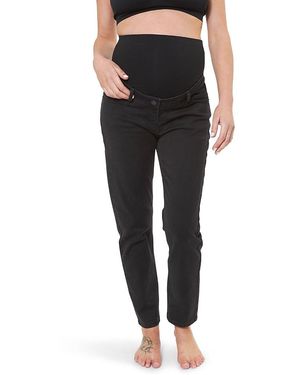 Ripe Maternity Hunter Over Bump Crop Jean - Black
