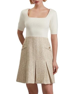 Ted Baker Vulpad Dress - Natural