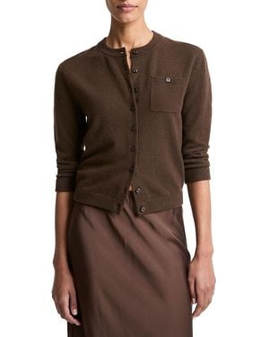 Vince Pocket Cardigan - Brown