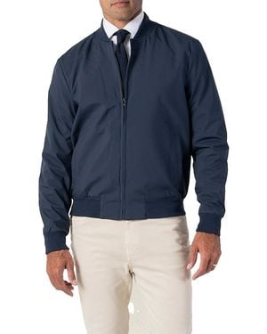 Robert Talbott Jackson Baseball Jacket - Blue