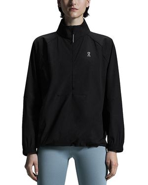 On Shoes All Day Half Zip Jacket - Black