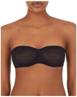 DKNY Modern Lace Strapless Bra - Black