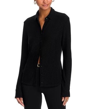 Rag & Bone Elsa Lurex Shirt - Black