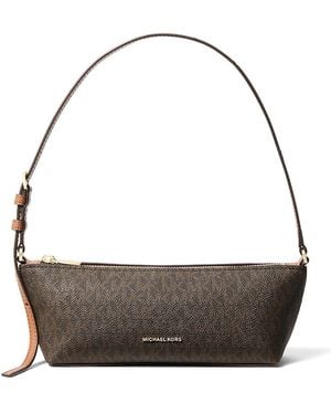 Michael Kors Laila Small East West Pouchette - Gray