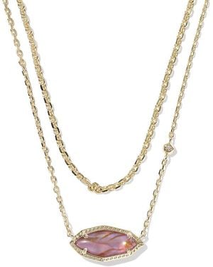 Kendra Scott Ophelia Layered Strand Necklace, 16-19 - Metallic